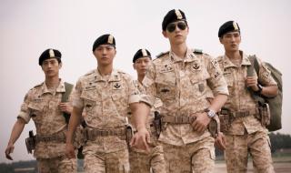 太阳的后裔敬礼在第几集 太阳的后裔国语版